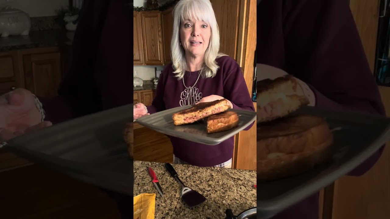 Grilled Ham & Cheese Sandwich 🥪 