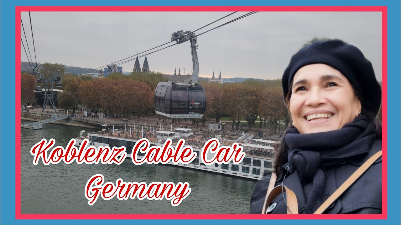 Cable Car in Koblenz Germany 🇩🇪