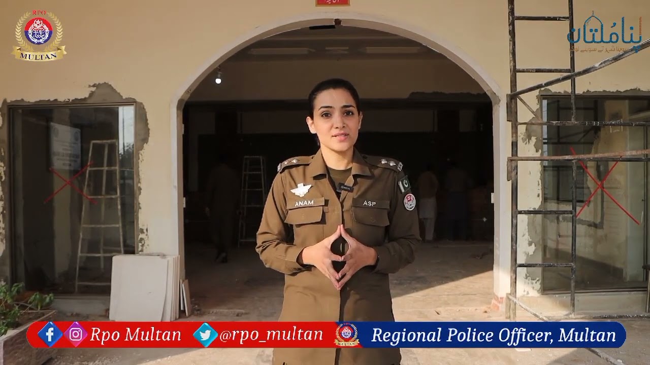 ASP Madam Anam👮Briefing About New Develop Police Stations 💪#police #shorts #shortsvideo #viral #fyp