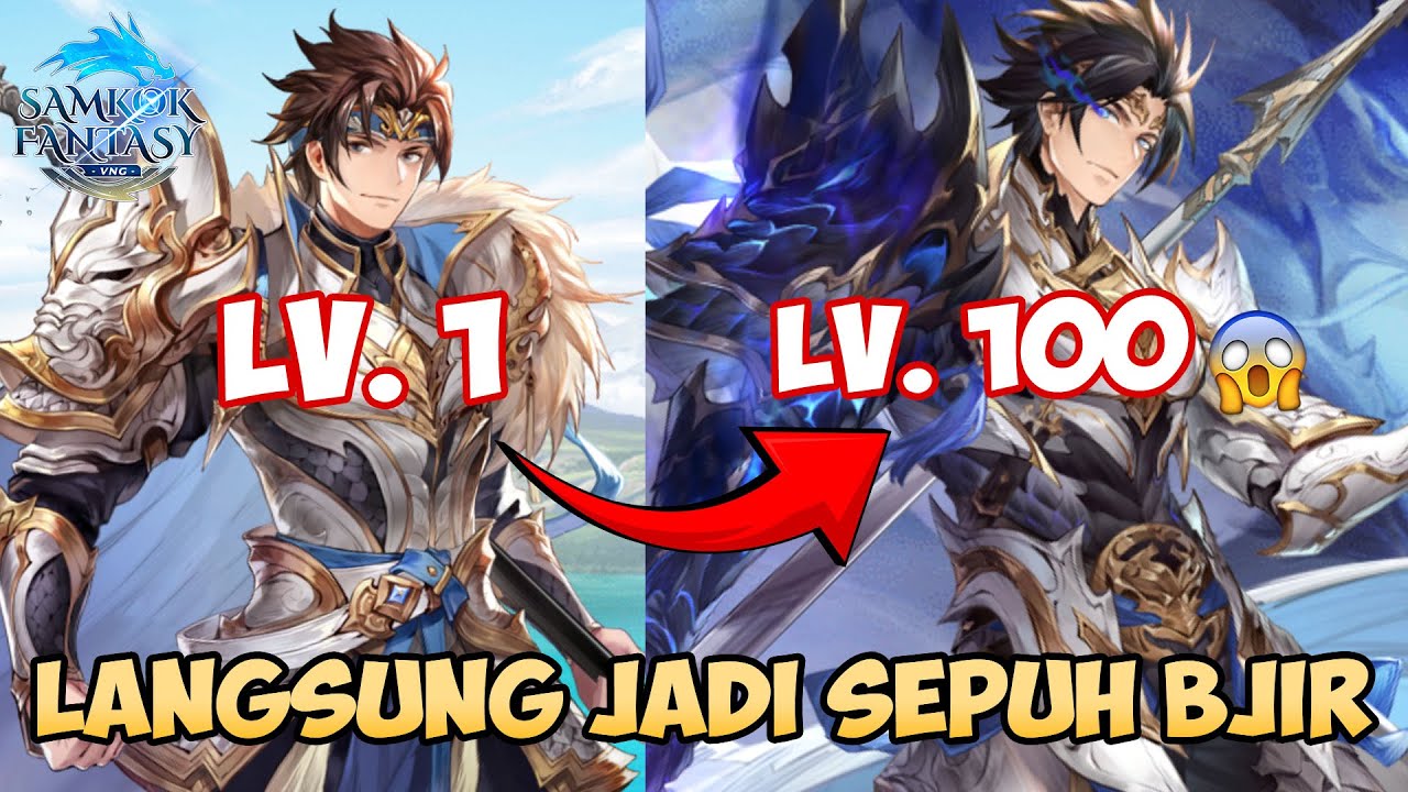 BARU TIGA HARI LANGSUNG JADI SEPUH? TIPS LEVELING BUAT PEMULA CUY || Samkok Fantasy