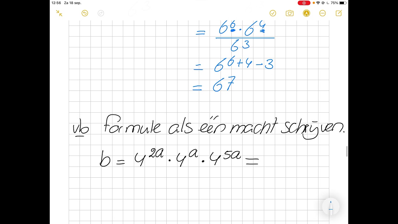 3Ath - wiskunde - H.1 - 1.5 rekenen met exponenten