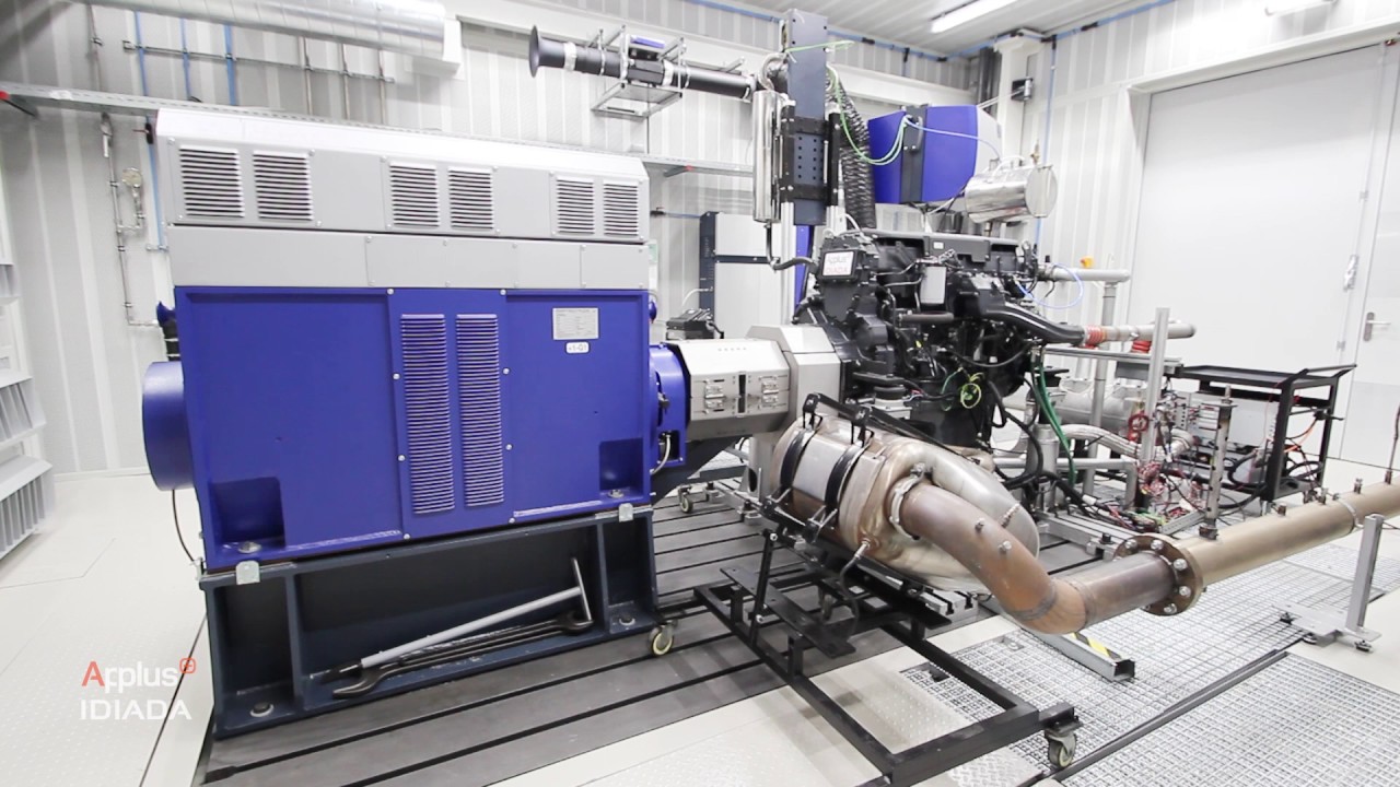 New medium and heavy duty engine test bed