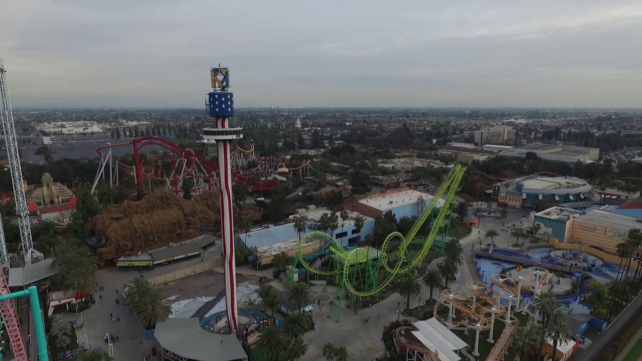 Knotts Berry Farm Aerial View