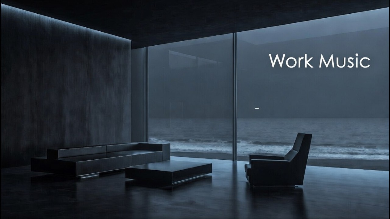 静かな海とピアノの調べ｜集中力MAXの仕事用リラックス音楽🌊🎹 / Ocean Breeze Piano | Ultimate Study & Productivity Background🌊🎹