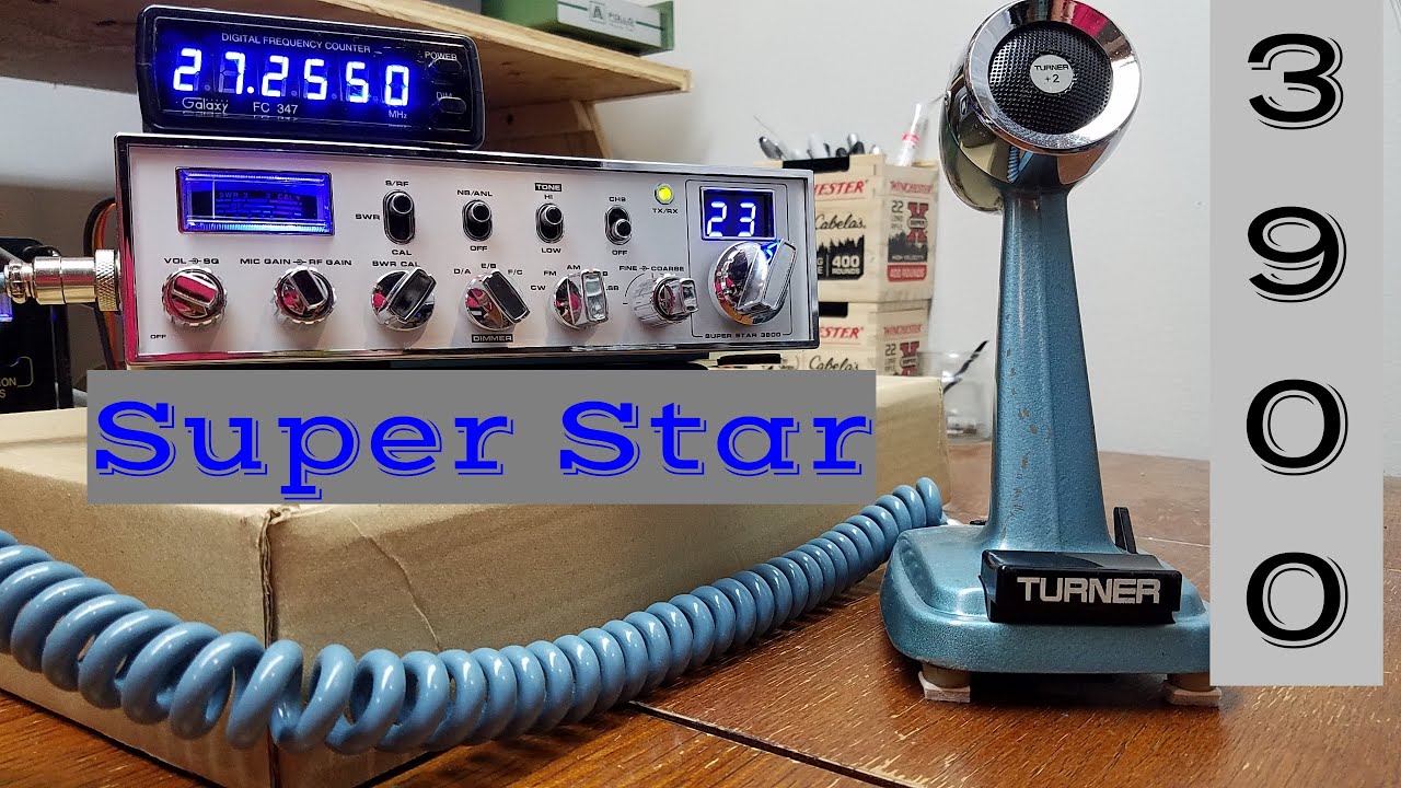 Super Star 3900 CB 27 Euro CB Radio.