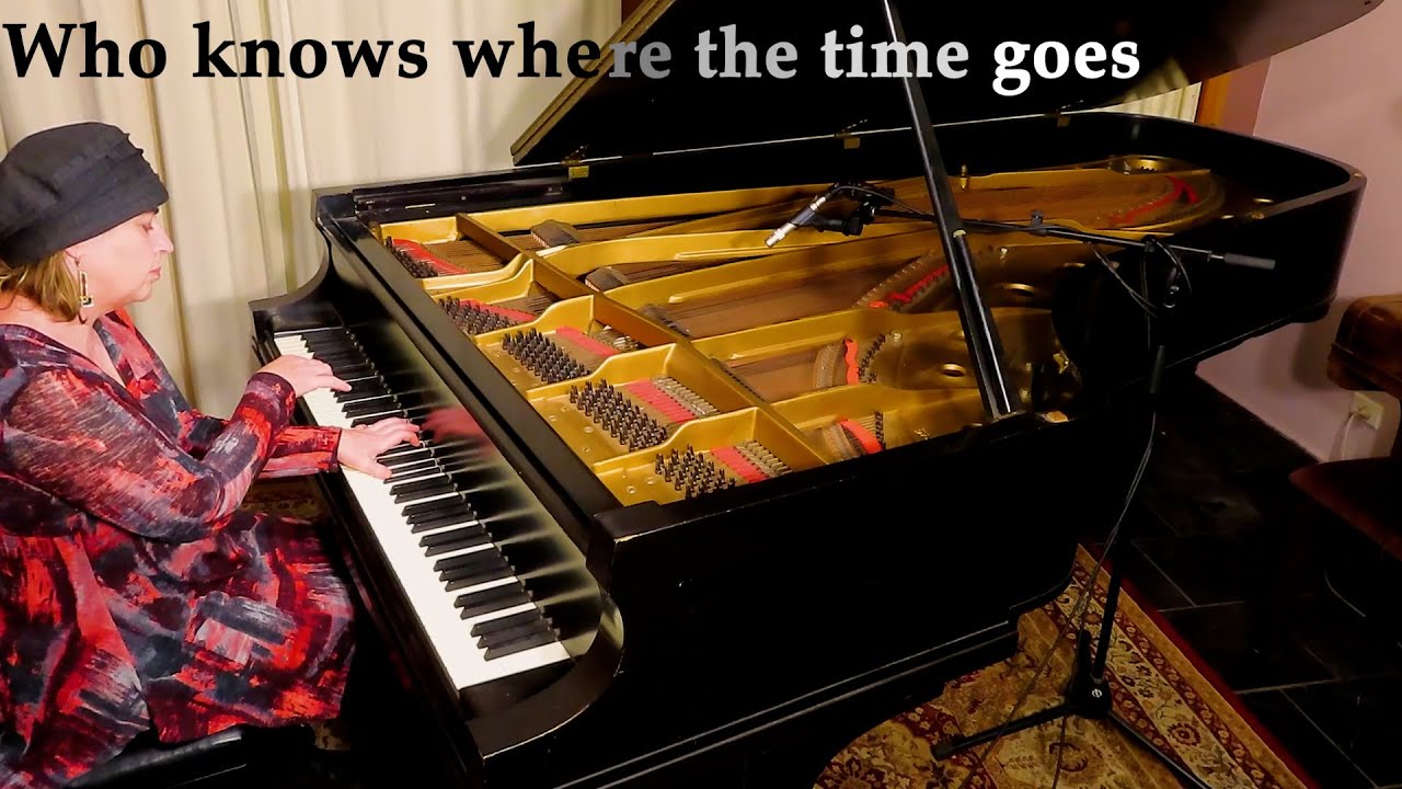 Who knows where the time goes by Sandy Denny, solo piano remix