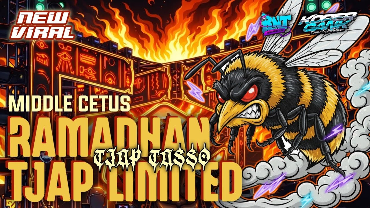 DJ RAMADHAN TJAP TASSO CETUS LIMITED EDITION • KOPER GANK • RNT FUNDURACTION