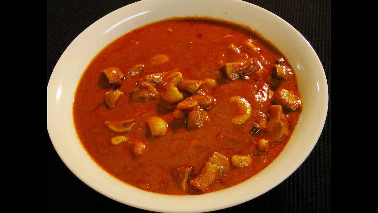 Kaju Mushroom Masala