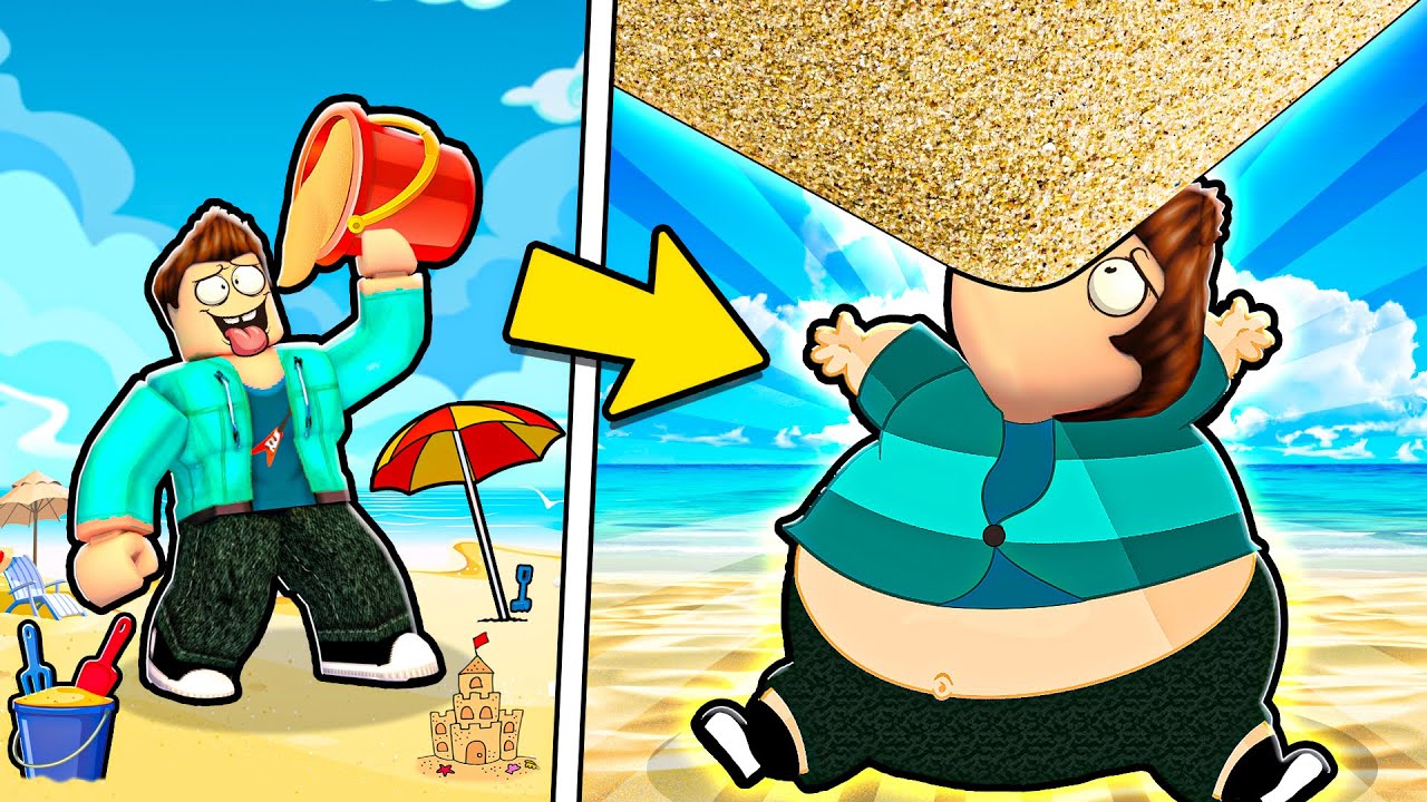 SAND EATING  SIMULATOR 😨 ROBLOX!!