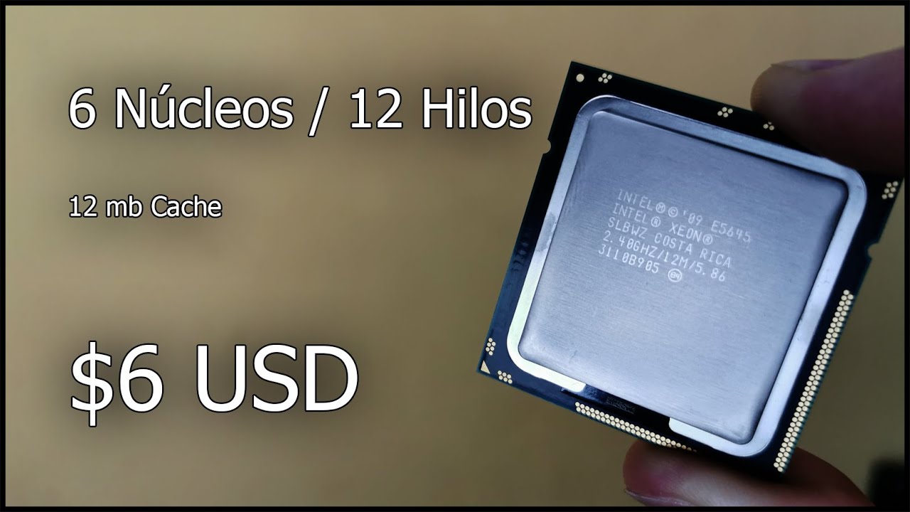 EL MEJOR PROCESADOR BARATO para jugar A TODO EN 2020 de $6 USD : 6 Núcleos/12 Hilos