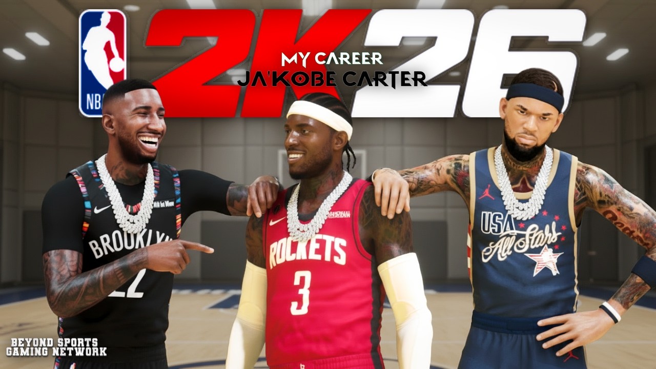 NBA 2k26 MyCAREER -  Ja'Kobe Carter's Journey from Trae Young's Backup to NBA All-Star PG