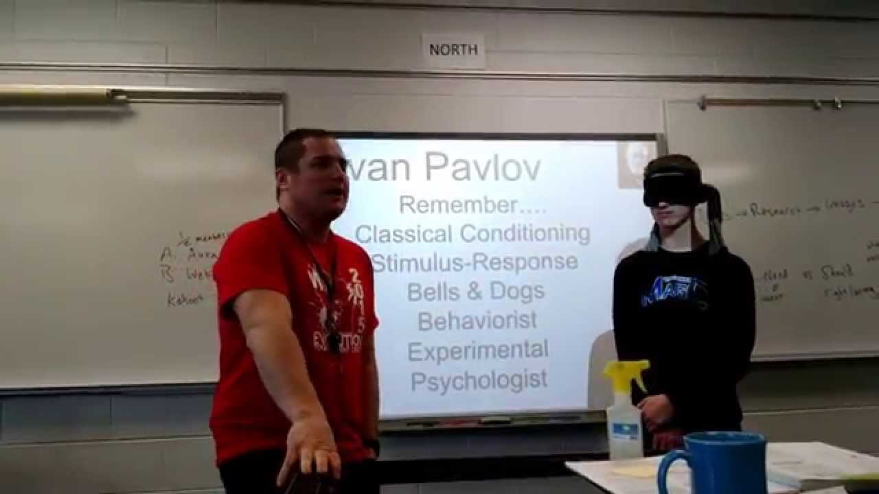 Ivan Pavlov's Classical Conditioning in Clendenning's Classroom of Coolness