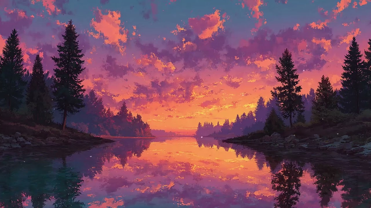 Ethereal Green 🌲 Forest Ambient Mix ☀️ Calm Productivity [ Lofi Hip Hop - Nature Chill ]