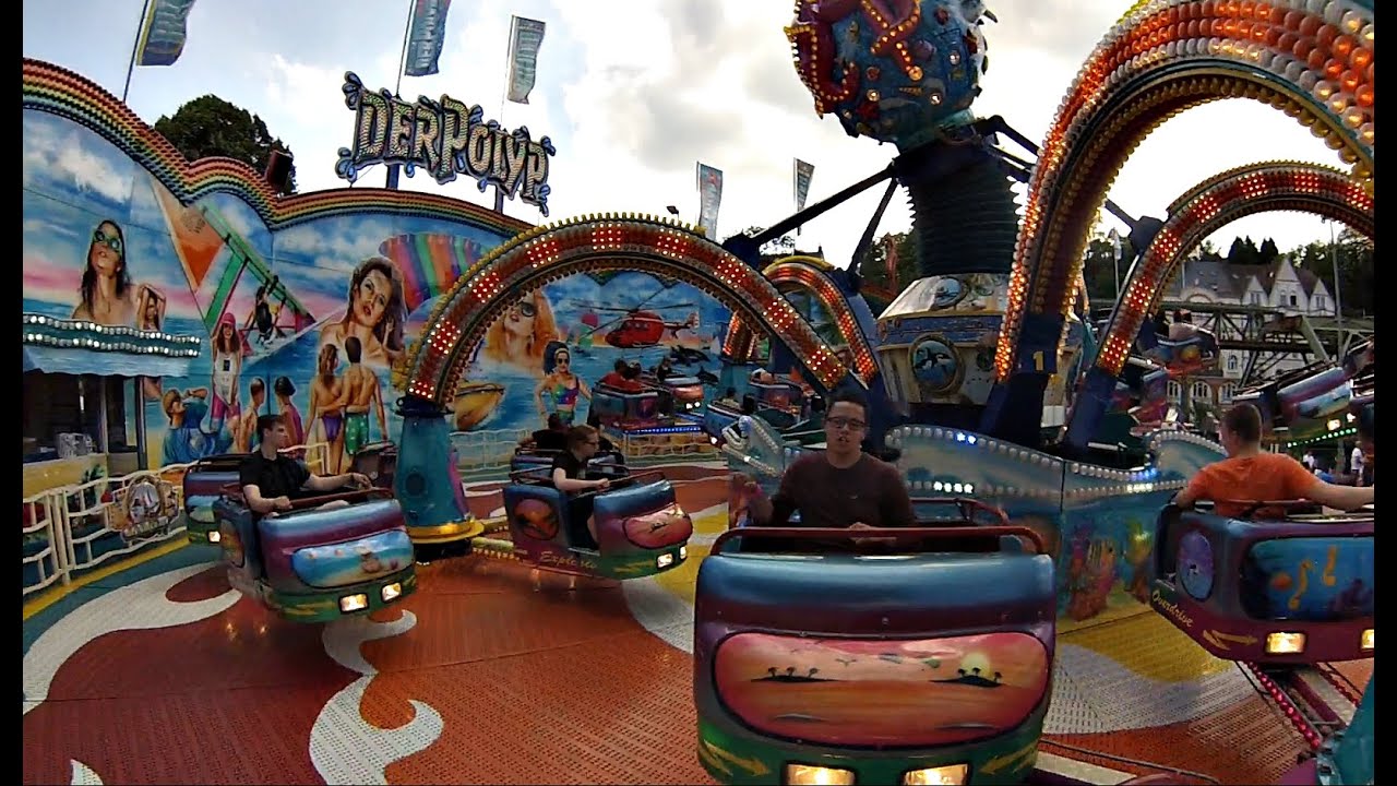 Der Polyp - Bruch (Onride) Video Mega Kirmes Wuppertal 2015