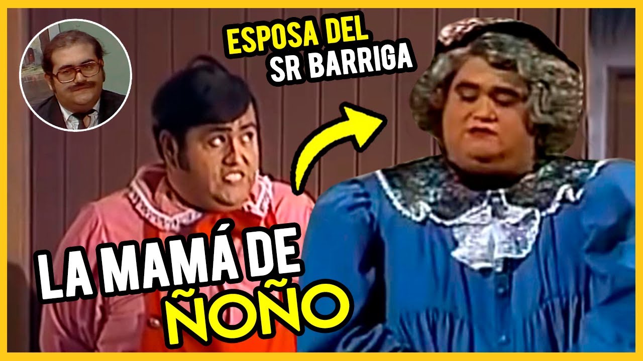 Esta mujer era la mamá de ÑOÑO y esposa del SEÑOR BARRIGA | SECRETO REVELADO CHAVO | CRONOS FILMS TV