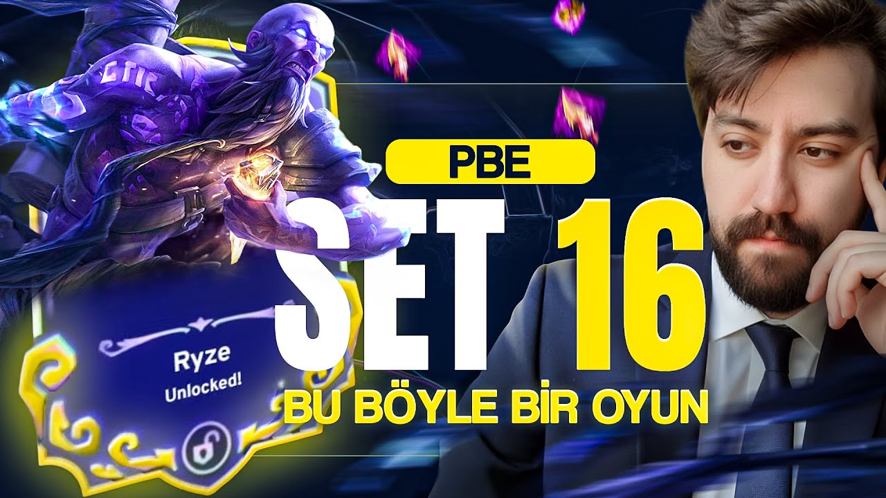 PBE SET 16 - BU B&Ouml;YLE BİR OYUN - LoL Taktik Savaşları