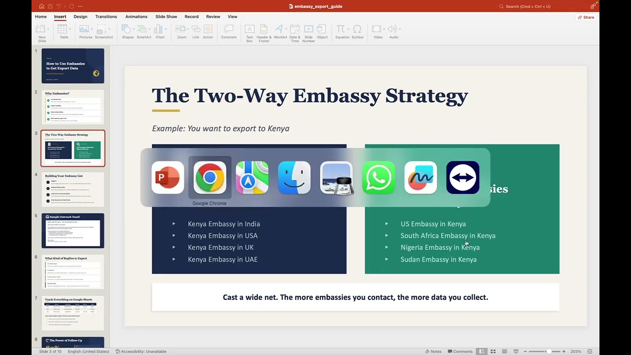 Leverage Embassies to Find Buyers & Get Free Export Data | The Two-Way Embassy Strategy
