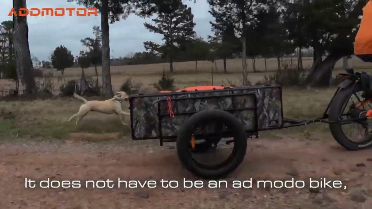 2026 Cargo Trailer for Any eBike or eTrike — Bigger. Tougher. Ready.