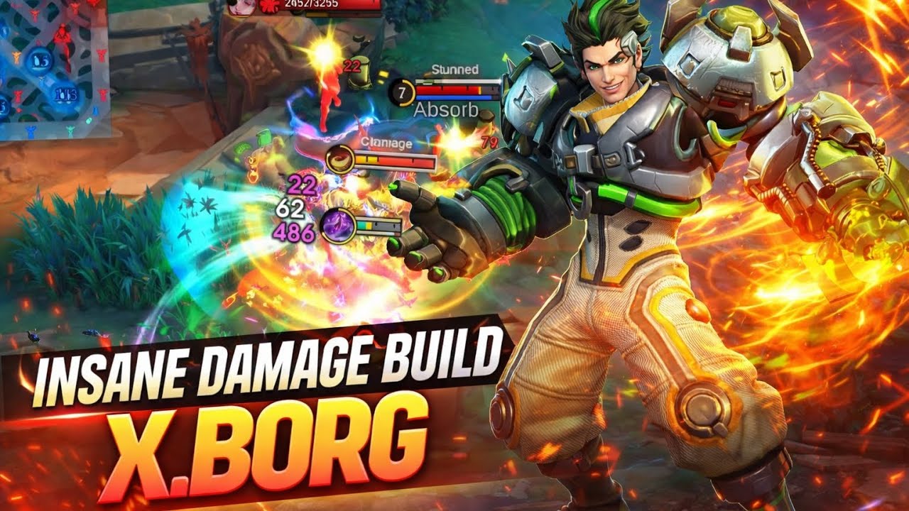 X.Borg Carry Gameplay 💥 Insane Burst Damage!