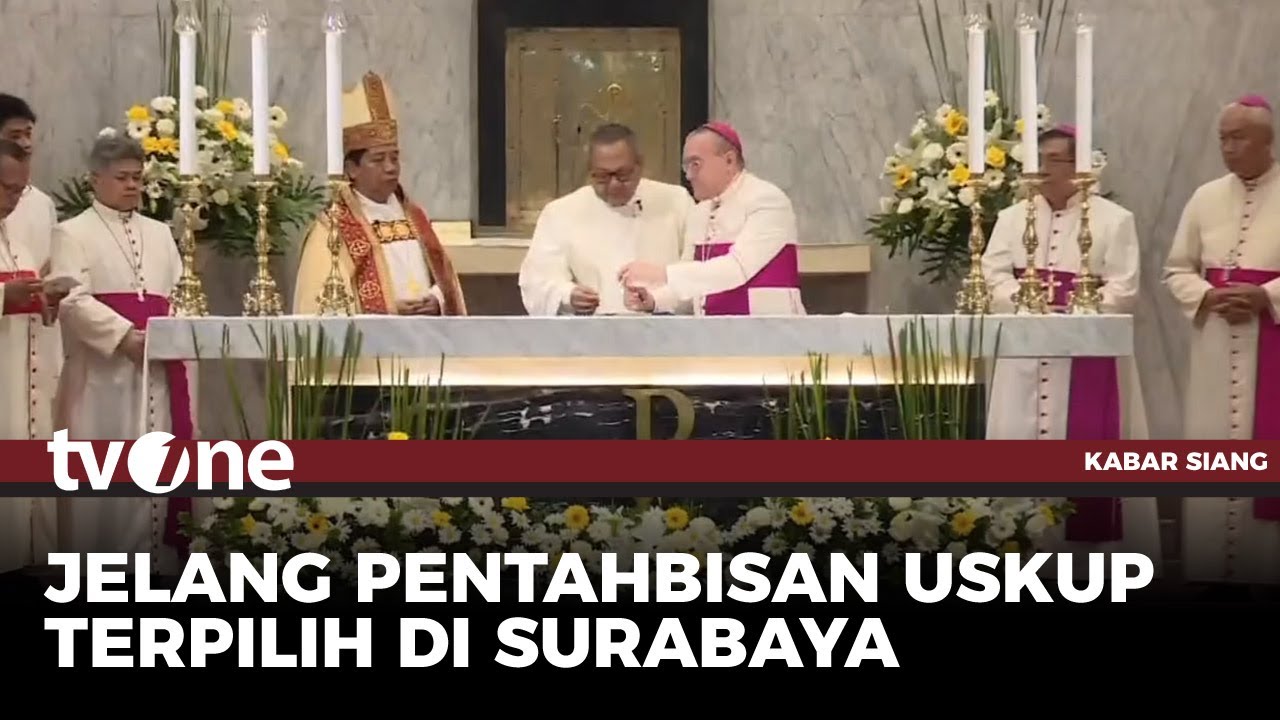 Rangkaian Tahbisan Uskup Surabaya Dimulai dengan Vesper Agung | Kabar Siang tvOne