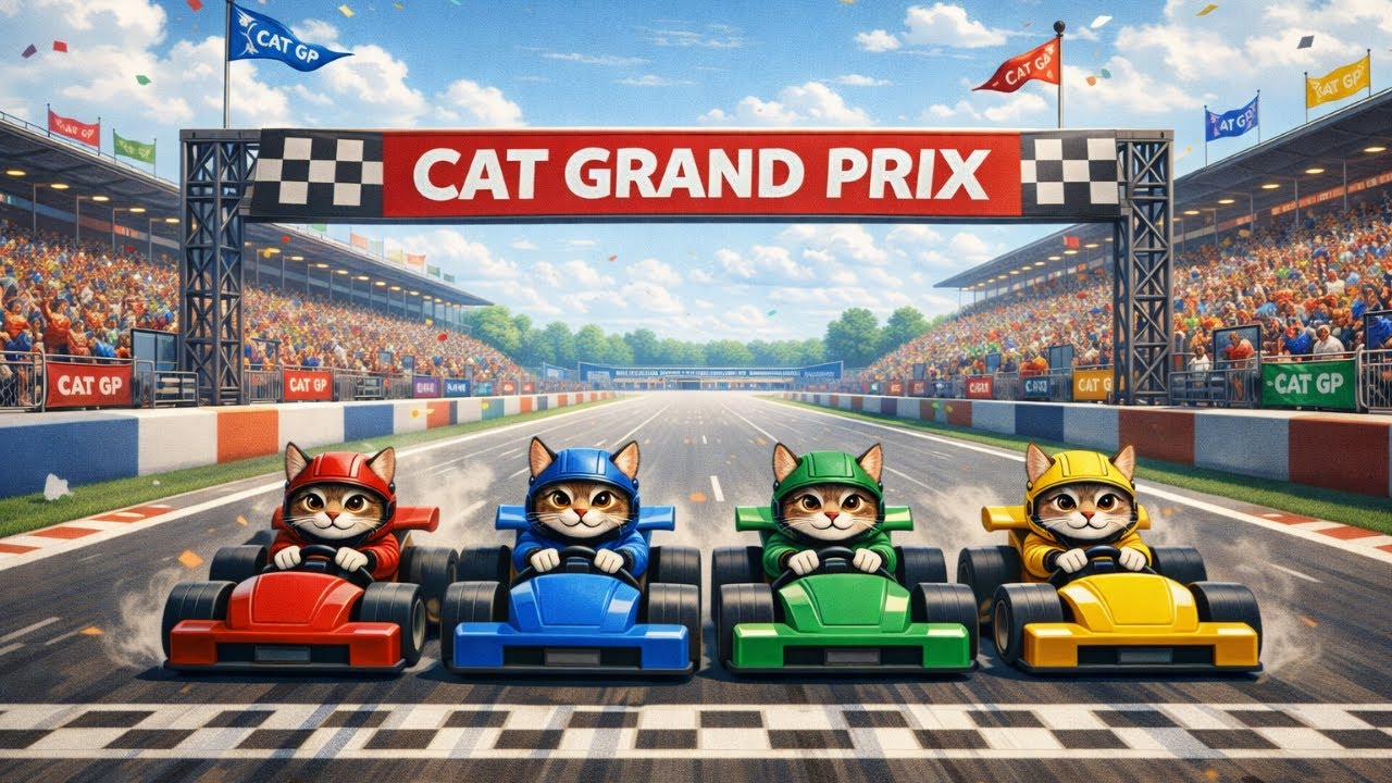 Cat Grand Prix: Race for the Trophy