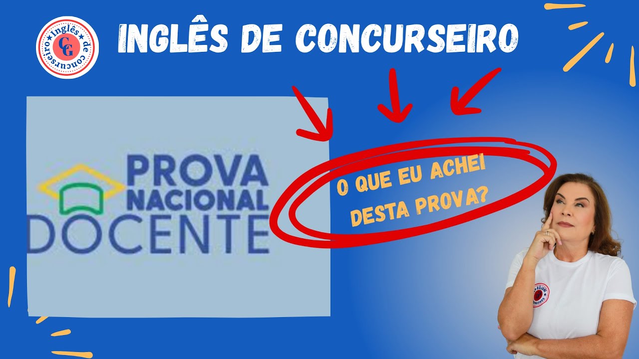 PND 2025- O QUE EU ACHEI DESTA PROVA?