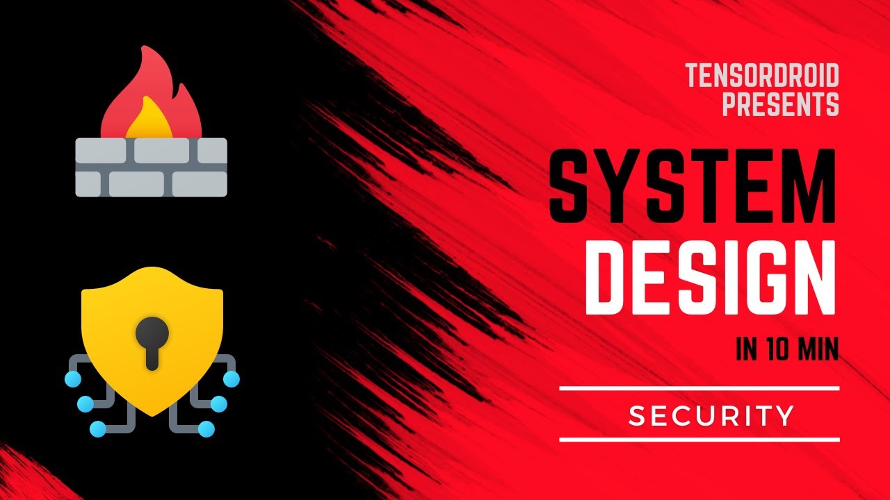 L-21. Security in System Design: A Quick Overview 🔐