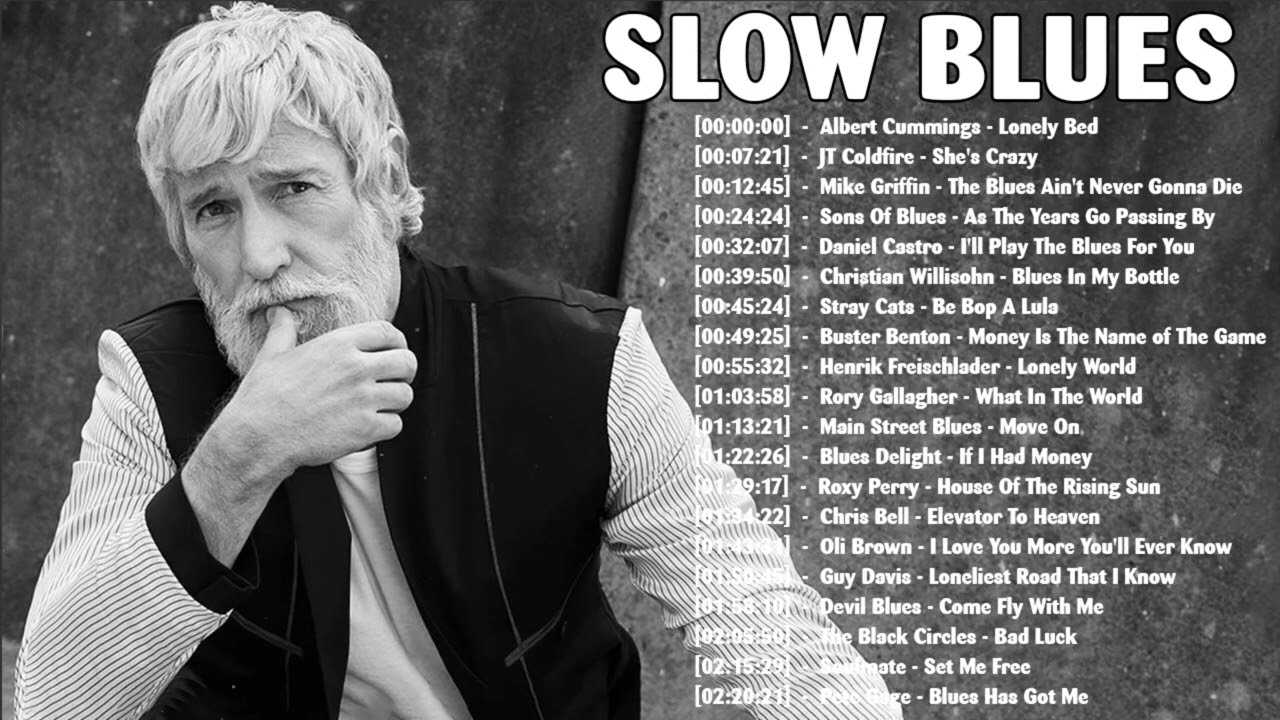 Best Slow Bues Music | Beautiful Relaxing Blues Music | Best Blues Rock Songs Playlist