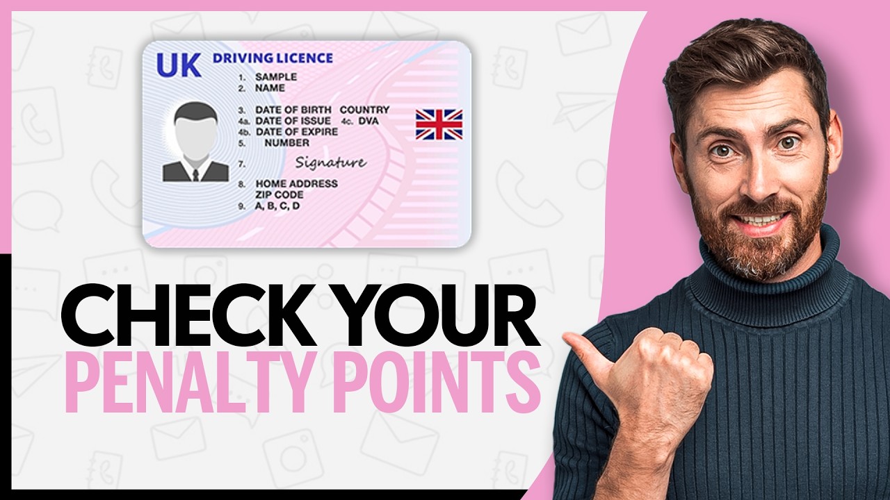 How to Check Penalty Points On Your UK Driving Licence - Step by Step