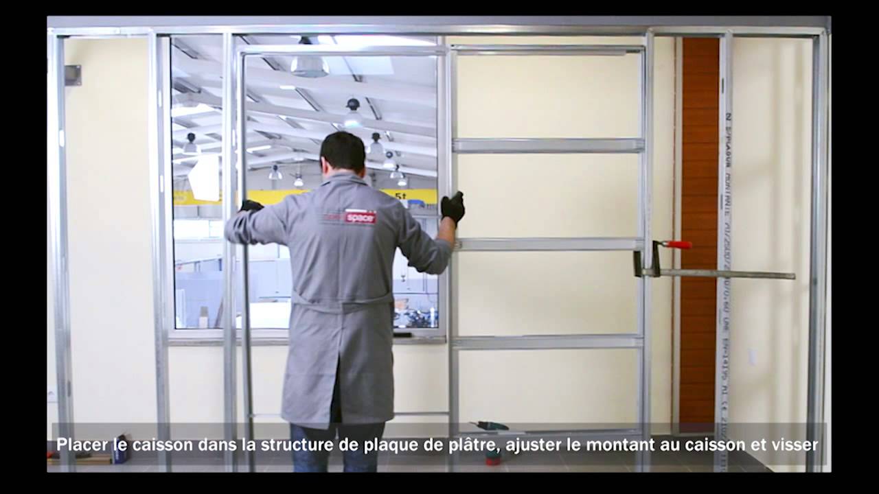 Caisson en kit pour porte à galandage