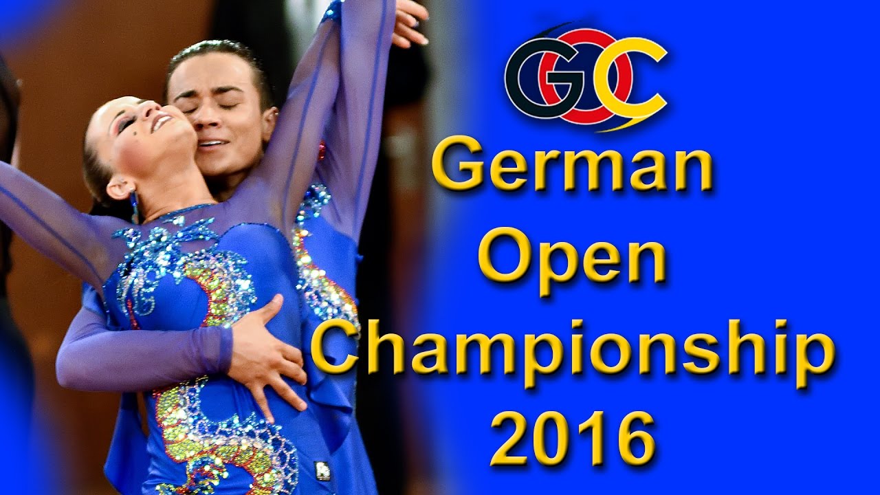 WDSF German Open Championship 2016  Camilla Mola Cristian Vanni Philippines danza latino americana