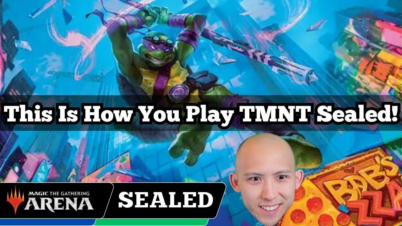 This Is How You Play TMNT Sealed! | Teenage Mutant Ninja Turtles Sealed | MTG Arena