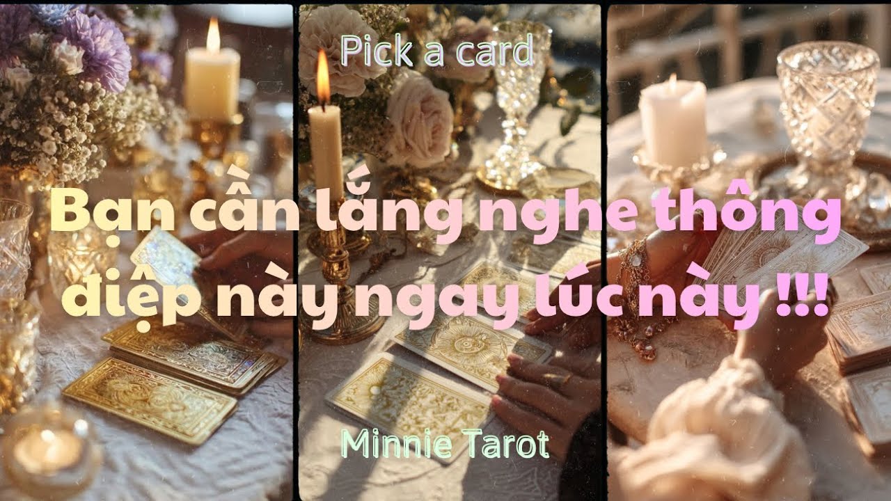 ❗️DON'T SKIP ! Nếu bạn thấy video này, thông điệp này dành cho bạn | Minnie Tarot 