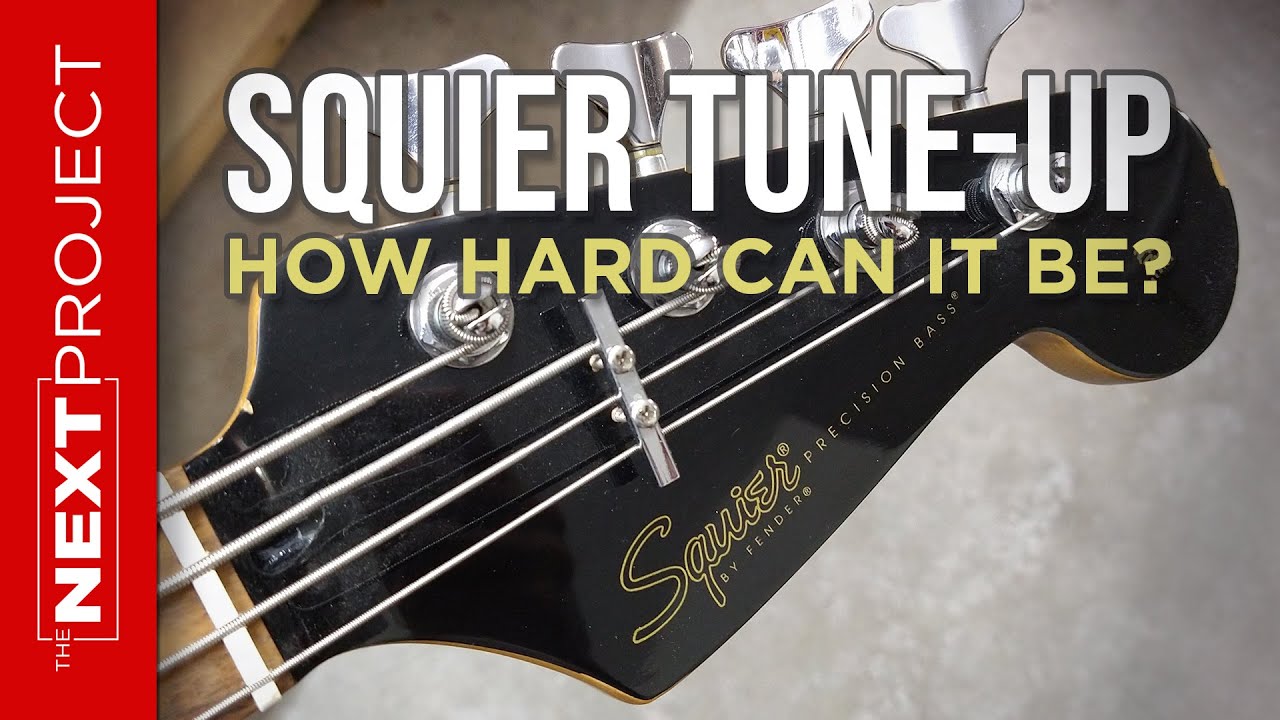 Squier Precision Bass Pro Tone Tune up