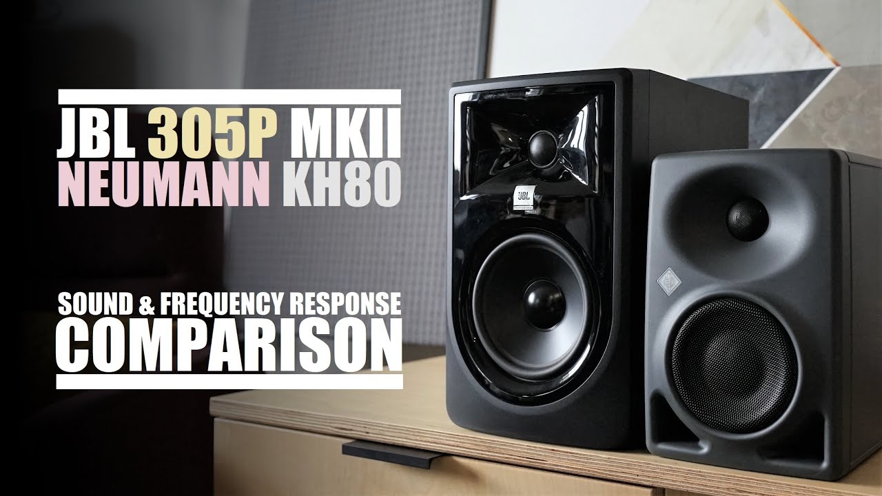 Neumann KH80 DSP против JBL 305P MKII || Сравнение звука и частотной характеристики