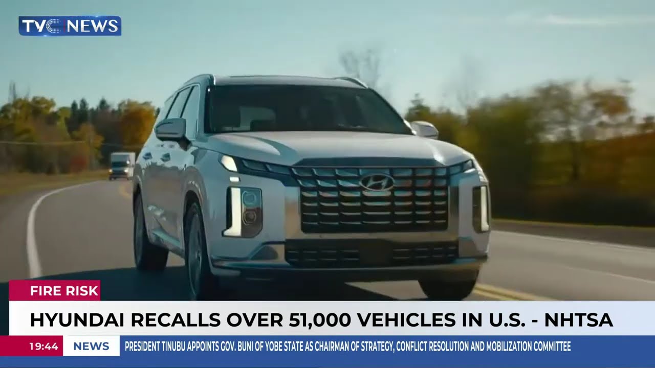 Hyundai Recalls Over 51,000 Vehicles In U.S. - NHTSA