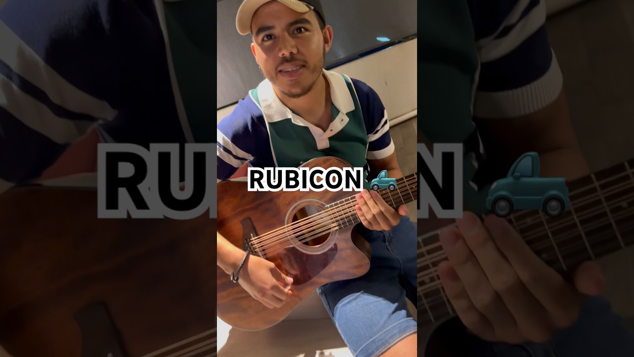 RUBICON - Peso Pluma . Requinto 💿🎸 #corridos #corridosbelicos #pesopluma
