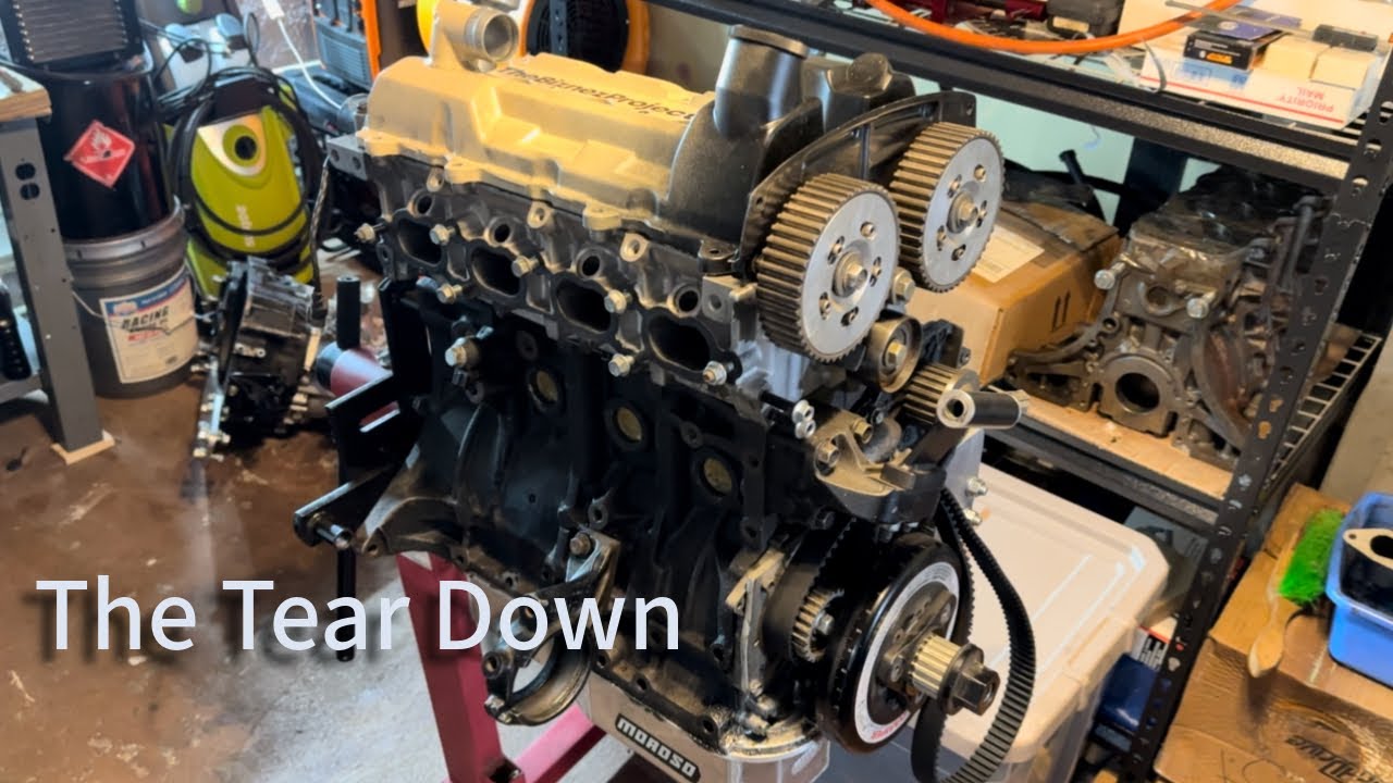 Race Engine Post Dyno Day Tear Down