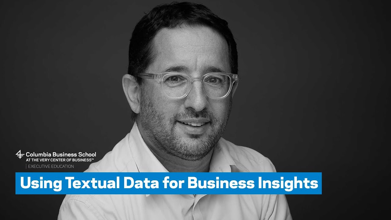 Using Textual Data for Business Insights