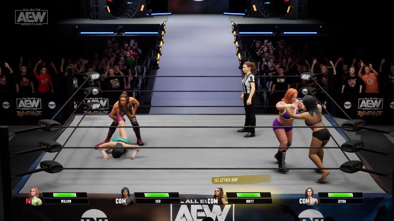 AEW: Fight Forever DrBritt Baker vs Willow Nightingale vs Mercedes Moné vs Zeyda Steel