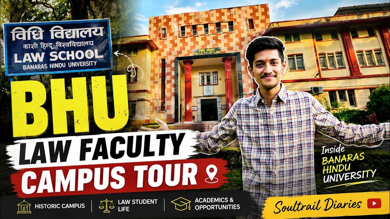 BHU Law Faculty Campus Tour | Inside the Judge Factory of India ⚖️🔥