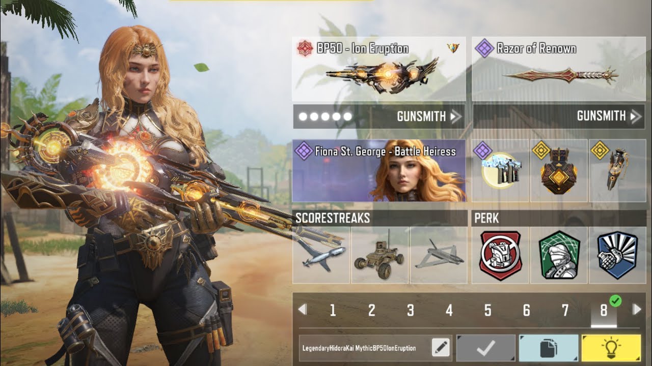 *New* MYTHIC BP50 is unstoppable to drop an insane 1v5 ACE with my new GUNSMITH in CODM MVP SND & HP