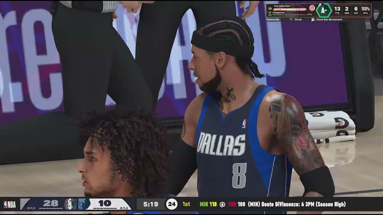 NBA 2K26 my Career (out of bounds) Year 2 #130: Crazy Annnd-1