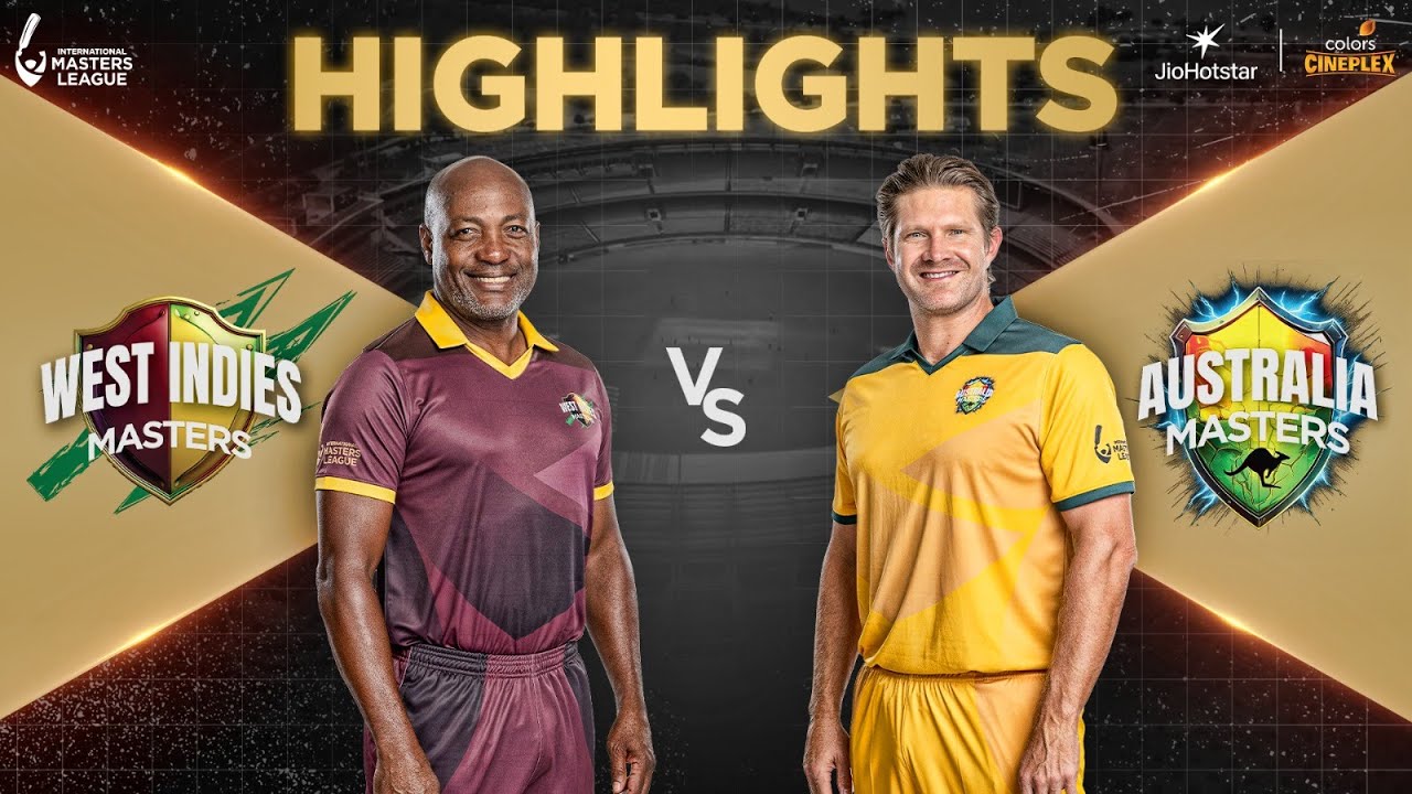 West Indies Vs Australia | Full Highlight | International Masters League | Colors Cineplex