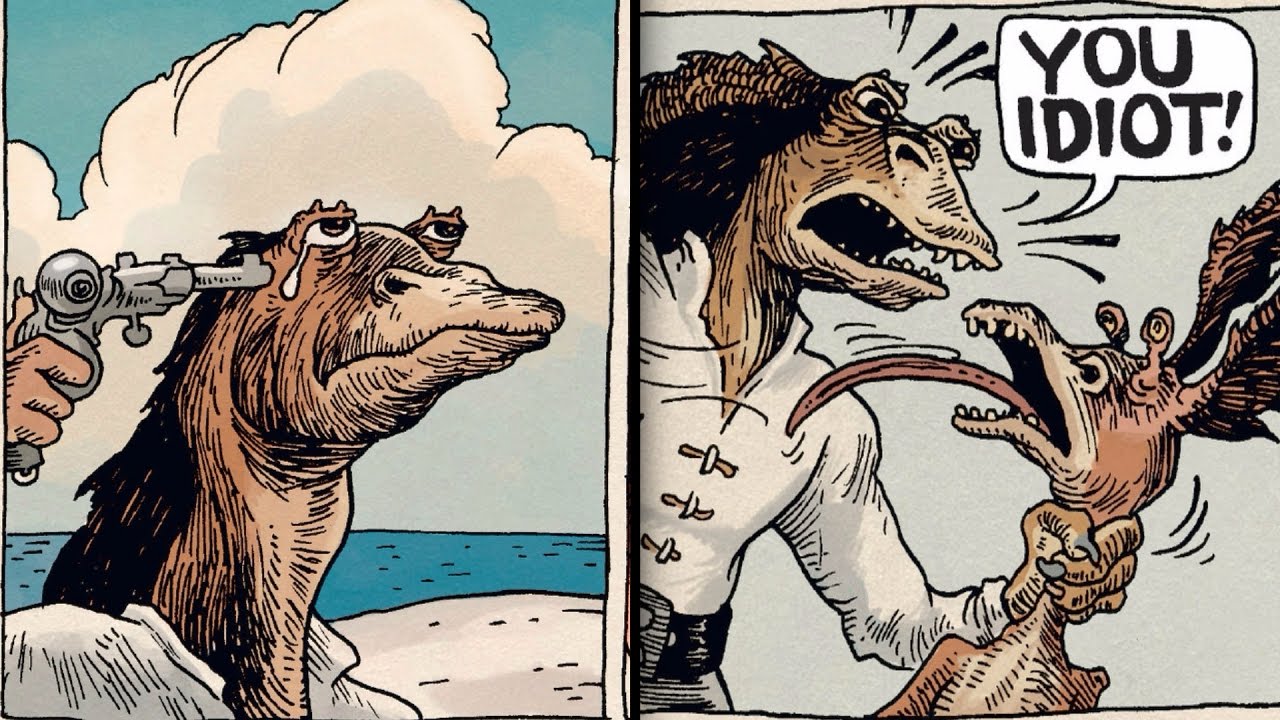 Why Jar Jar Binks' Father Tried to Kill Himself [Legends]