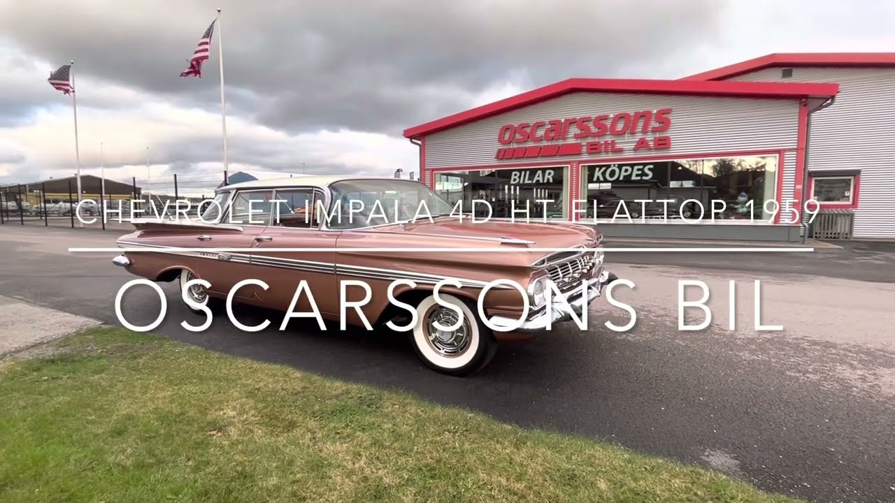 Chevrolet Impala 4D HT Flattop 1959