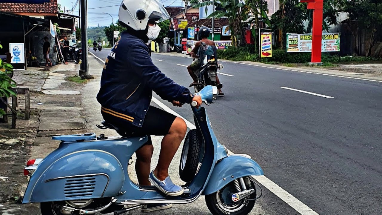 Restorasi Vespa VBB Tanpa Dempul