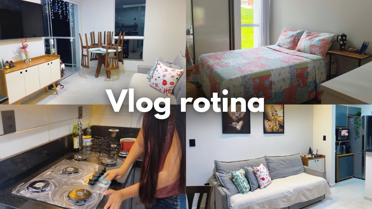 Vlog rotina, limpeza e organização do apê