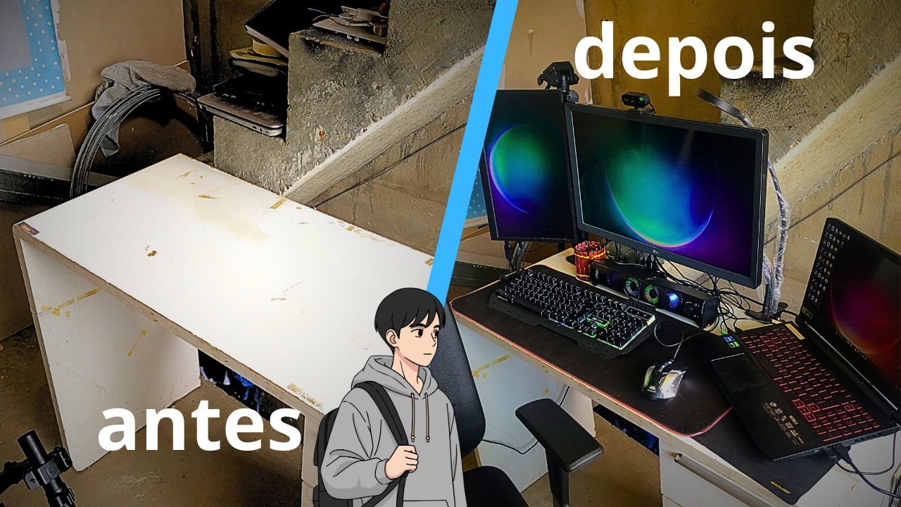 TRANSFOMEI MEU SETUP DE UMA VEZ POR TODAS !!