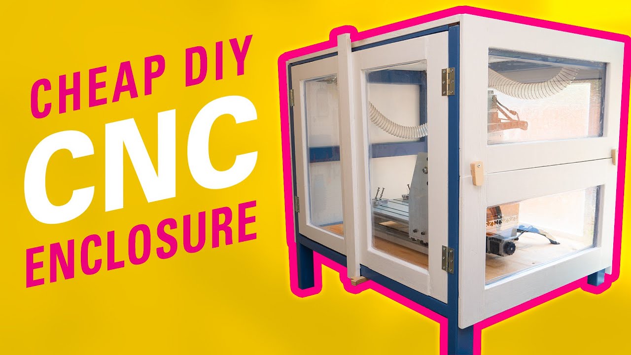 DIY CNC Enclosure Build - Effective Noise & Dust KILLER